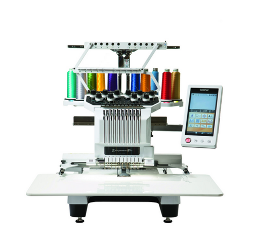Brother PR 1050X single head 10 needle computer embroidery machine