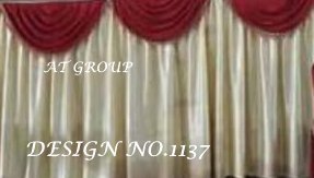 Decorative Parda design for tent