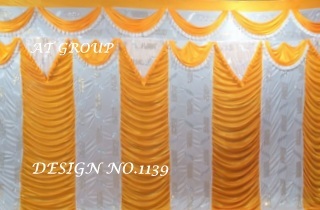 Multicolored Parda design for tent