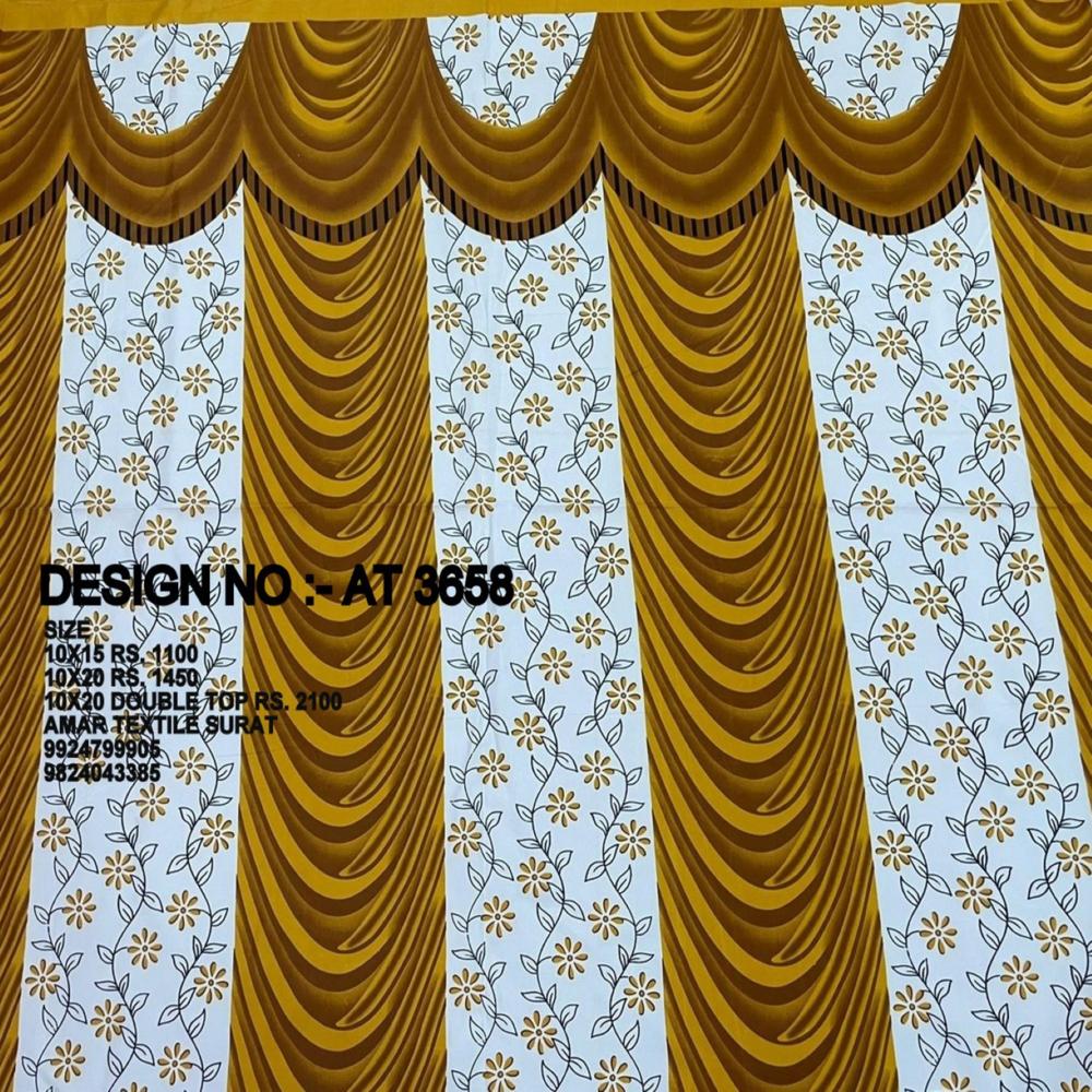 Premium Straight Design Readymade Pardaa Decoration