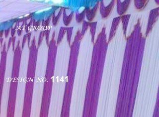 Multicolored Parda For Tent - Attributes: Washable