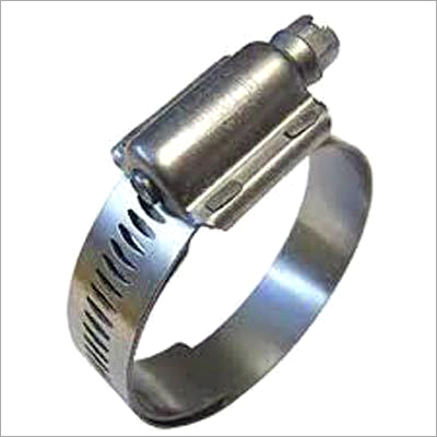 Worm Drive Clamps - Metal, Round Shape, Silver Color | Robust Design Suitable for Heavy-Duty Applications