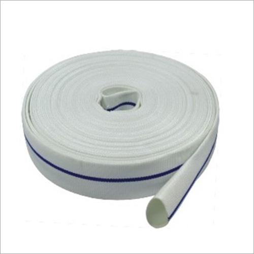Rubber Lined Cotton Tubing - Rubber Material, White Color | Washable, Waterproof, Suitable for Art & Craft, Mats, and Shoes Material