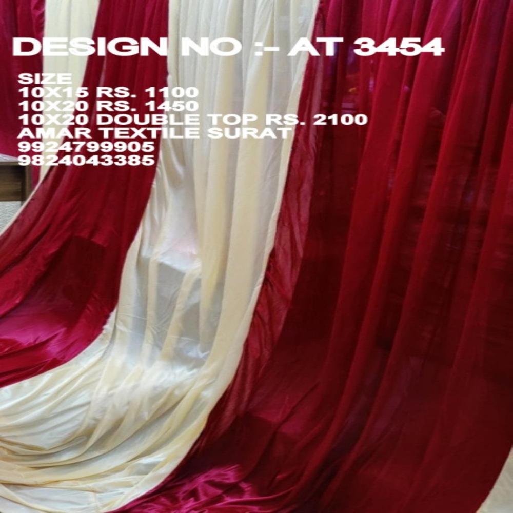 Banquet hall Washable parda design