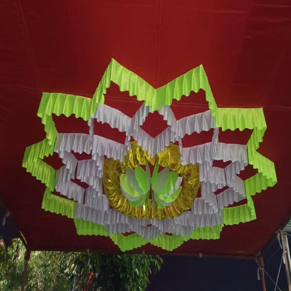 New Crystal Shamiyana Design - Application: Pandal
