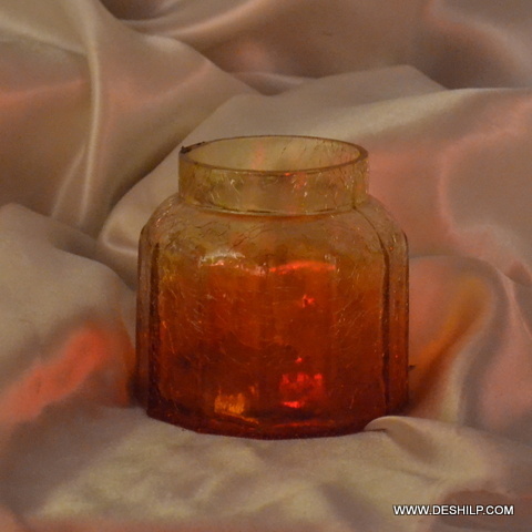 PrismAura Decorative Glass Holder