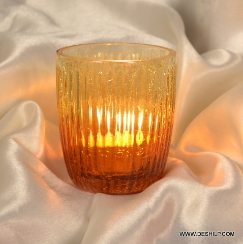 GLASS T LIGHT CANDLE