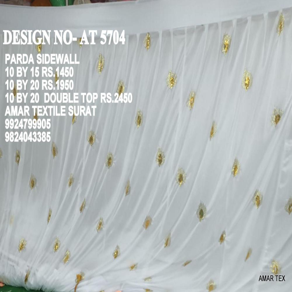 Tent parda ka design