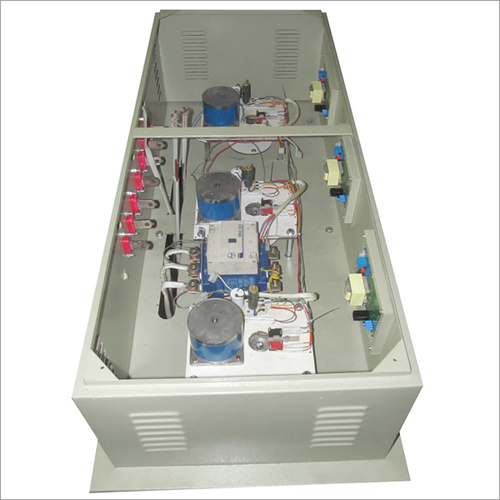 3 Phase Oil Cooled Voltage Stabilizer Open Side