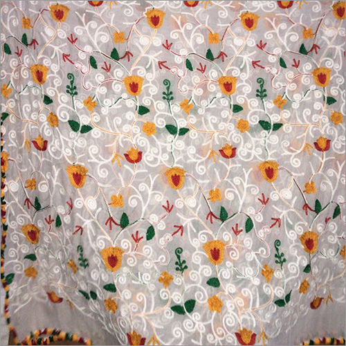 Nylon Bleach Multiwork Nazneen Fabric