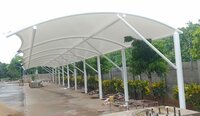 Car Parking Tensile Structure - Capacity: 5+ Person