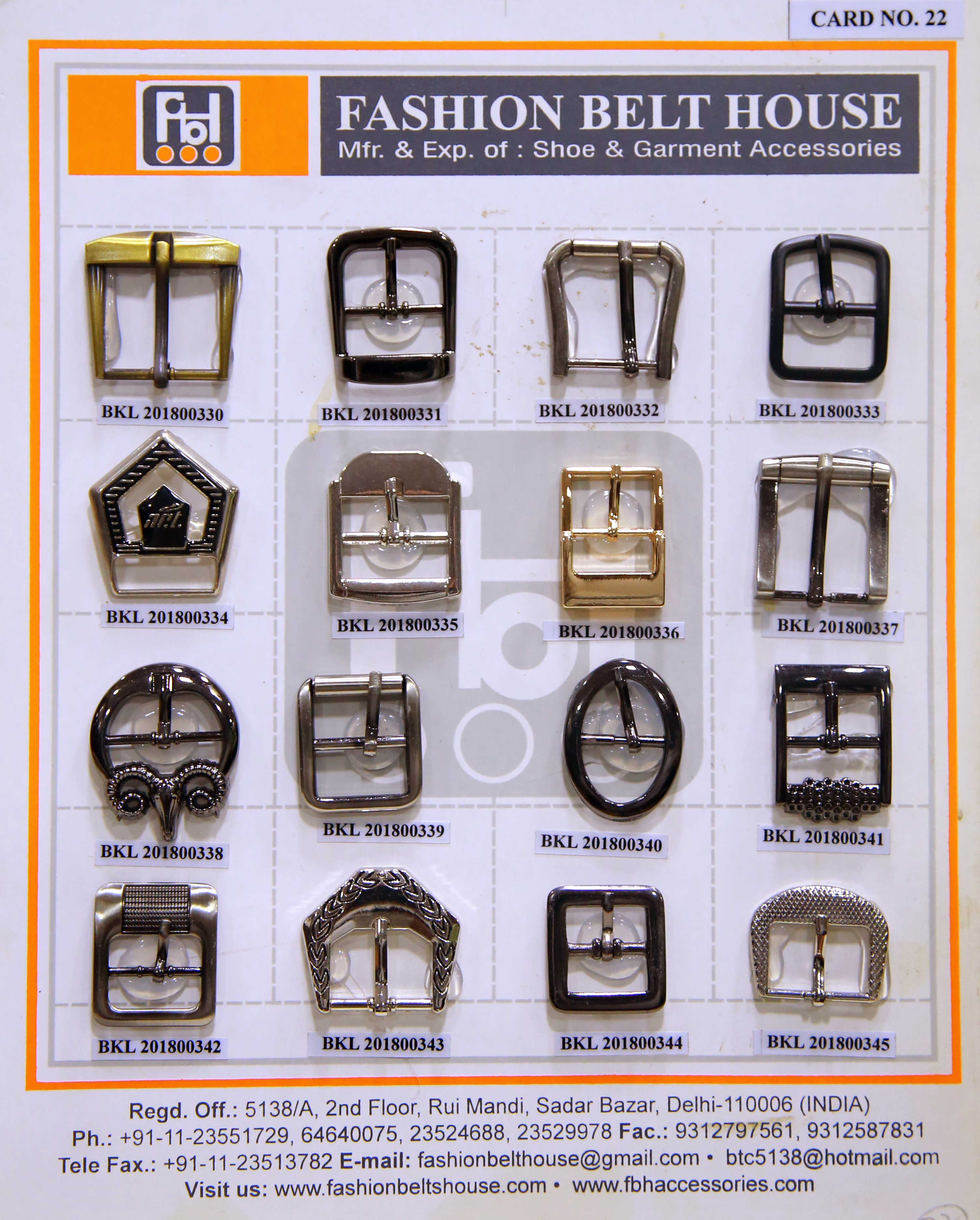 HIGH FASHION SHOE ACCESSORIES