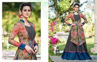 New Stylish Gown Salwar Suits