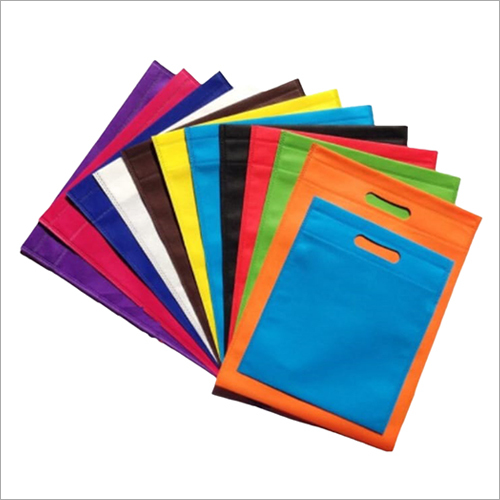 D Cut Non Woven Bag - Fabric, 9x12 to 20x26 cm Sizes | Soft, Opaque, Custom Prints Available