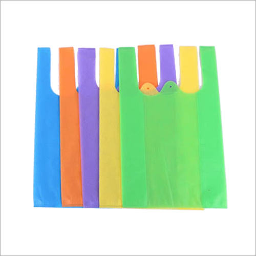 W Cut Non Woven Grocery Bag