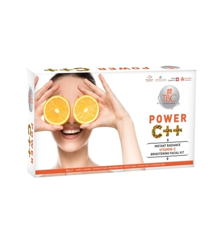 Instant Radiance Vitamin-C Brightening Facial Kit