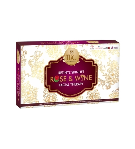 Retinyl Skinlift Rose & Wine Facial Kit