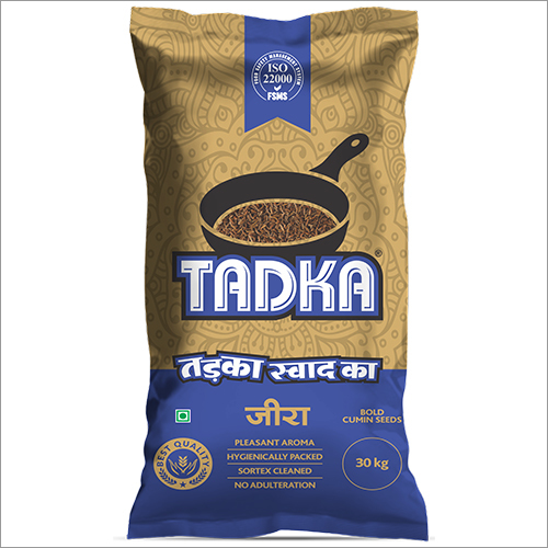 Tadka Pouch Cumin Seeds 30Kg