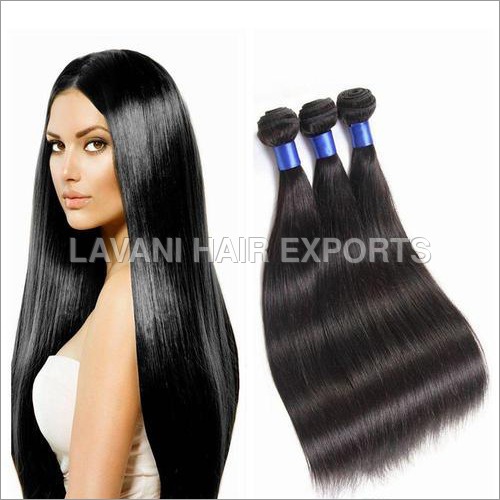 Black Single Drawn Remy Hair Extension