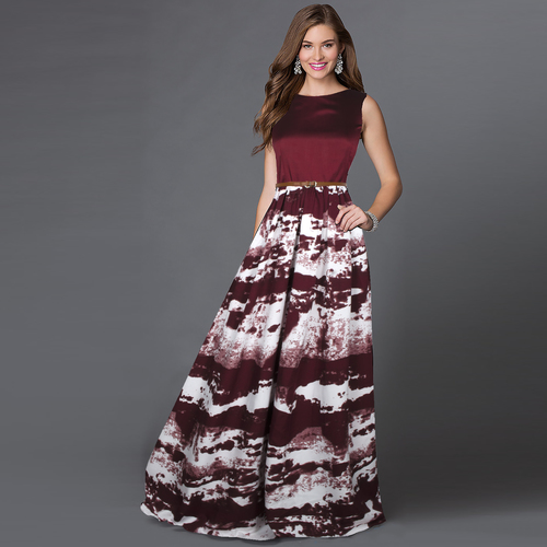 Maroon Party Wear Gown For Ladies