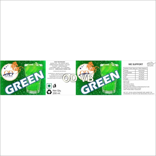 Lemon Lime Soda Packaging: Plastic Bottle