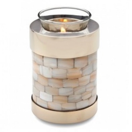 Tealight Mother of Pearl Cremation Urn