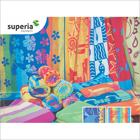 Printed Beach Towel By SUPERIA EXPORTS