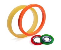 Polyurethane Rings - Nitrile Butadiene Rubber, Industrial Grade 95% Purity | Easy Push Fit, Solid Form, Ideal for Material Handling Equipment, Injection Molding Machines