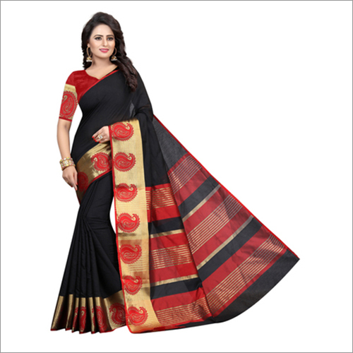 New Cotton Printed Saree