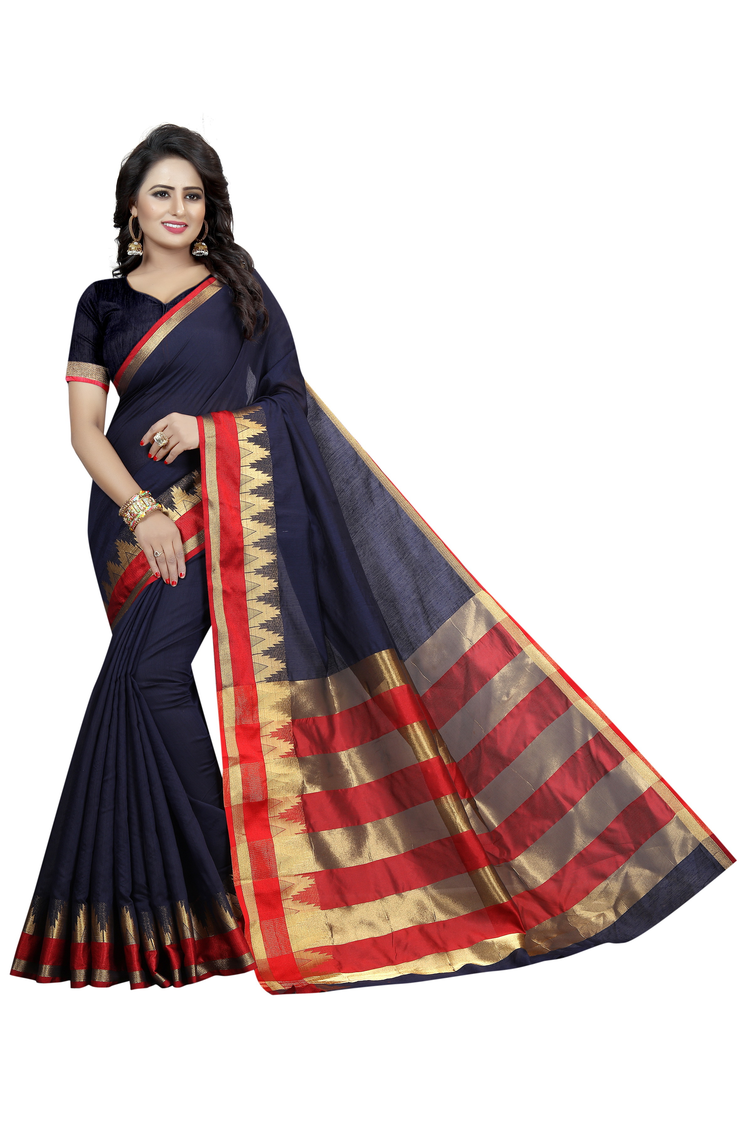 New Cotton Printed Saree