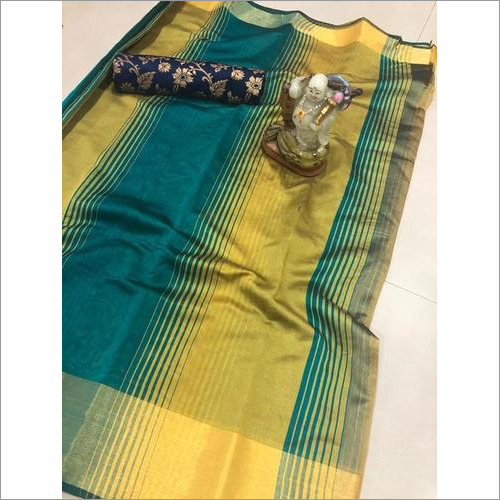 Maniyar Shaded Cotton Silk Saree