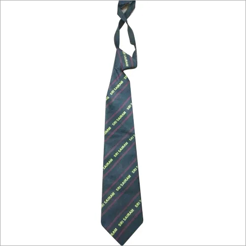 Polyester School Tie