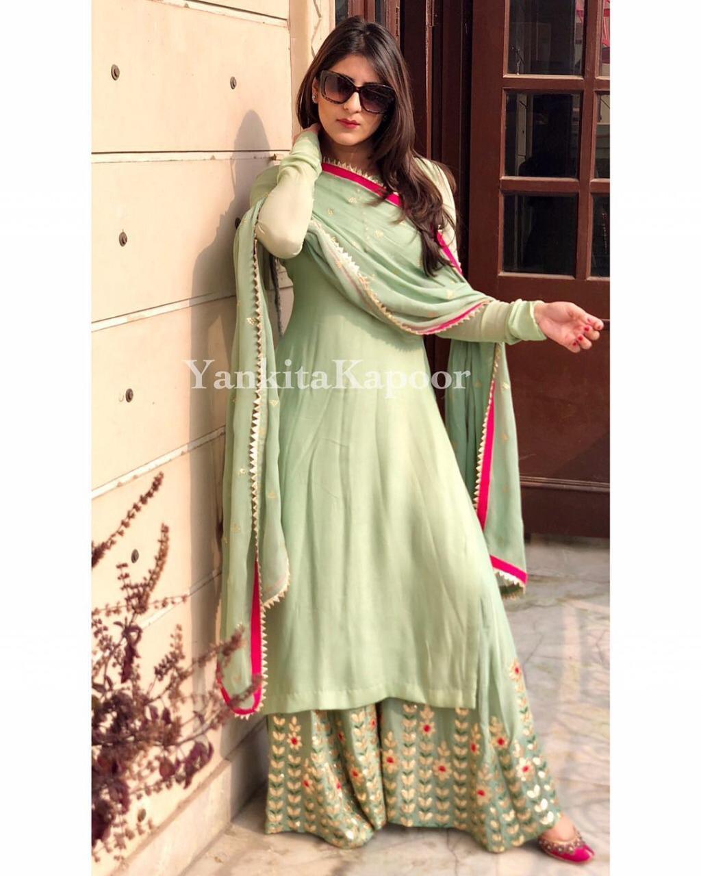 Georgete Weightless Ladies Kurti