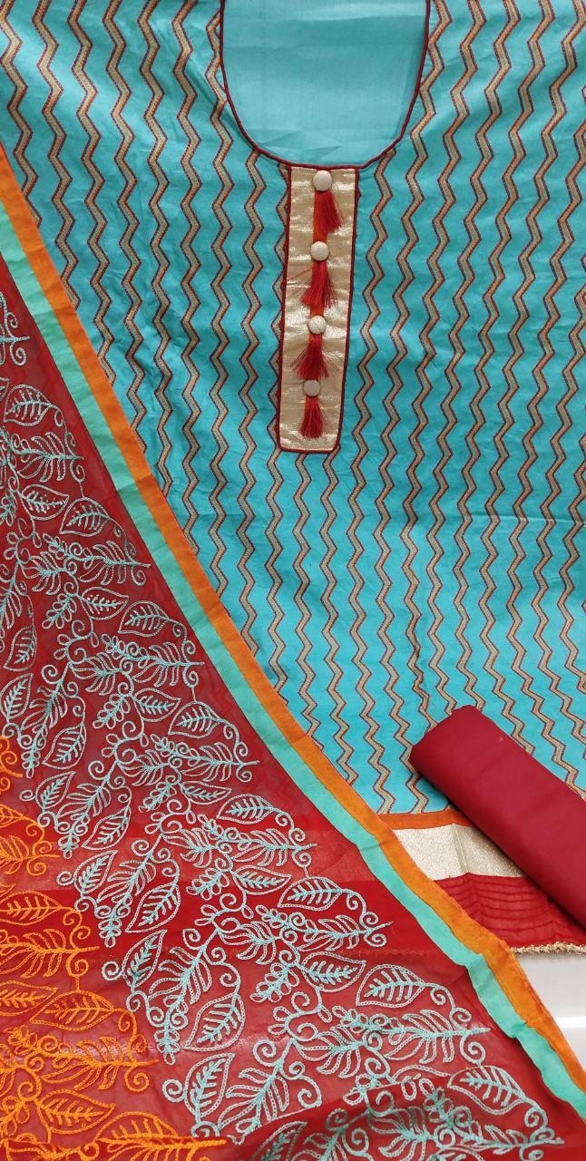 Cotton Printed Dress Materials