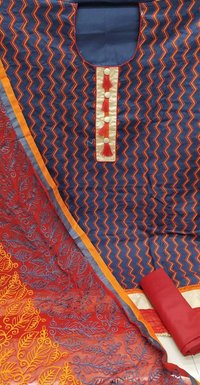 Cotton Printed Dress Materials