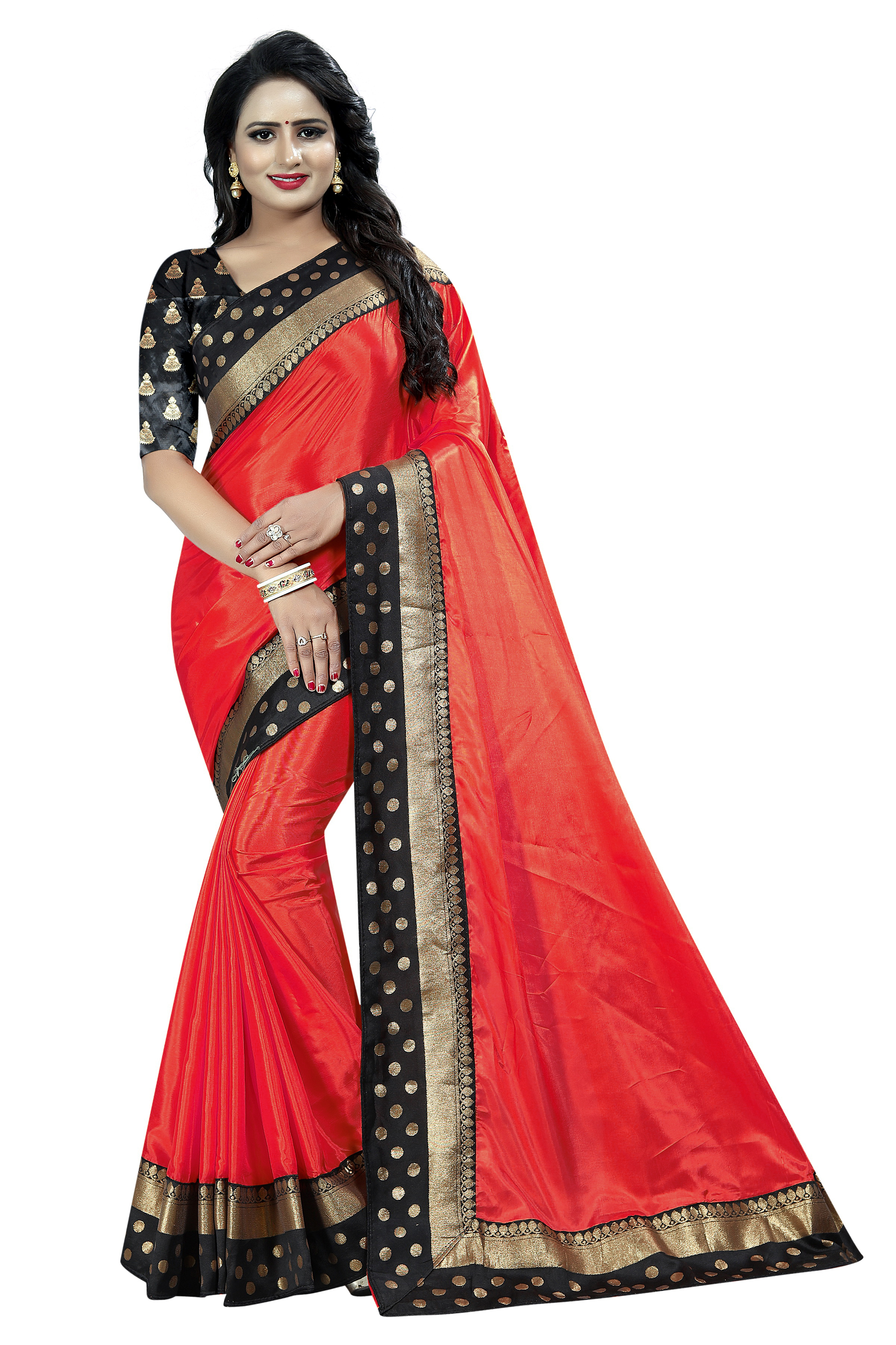 Paper Goli Silk Saree