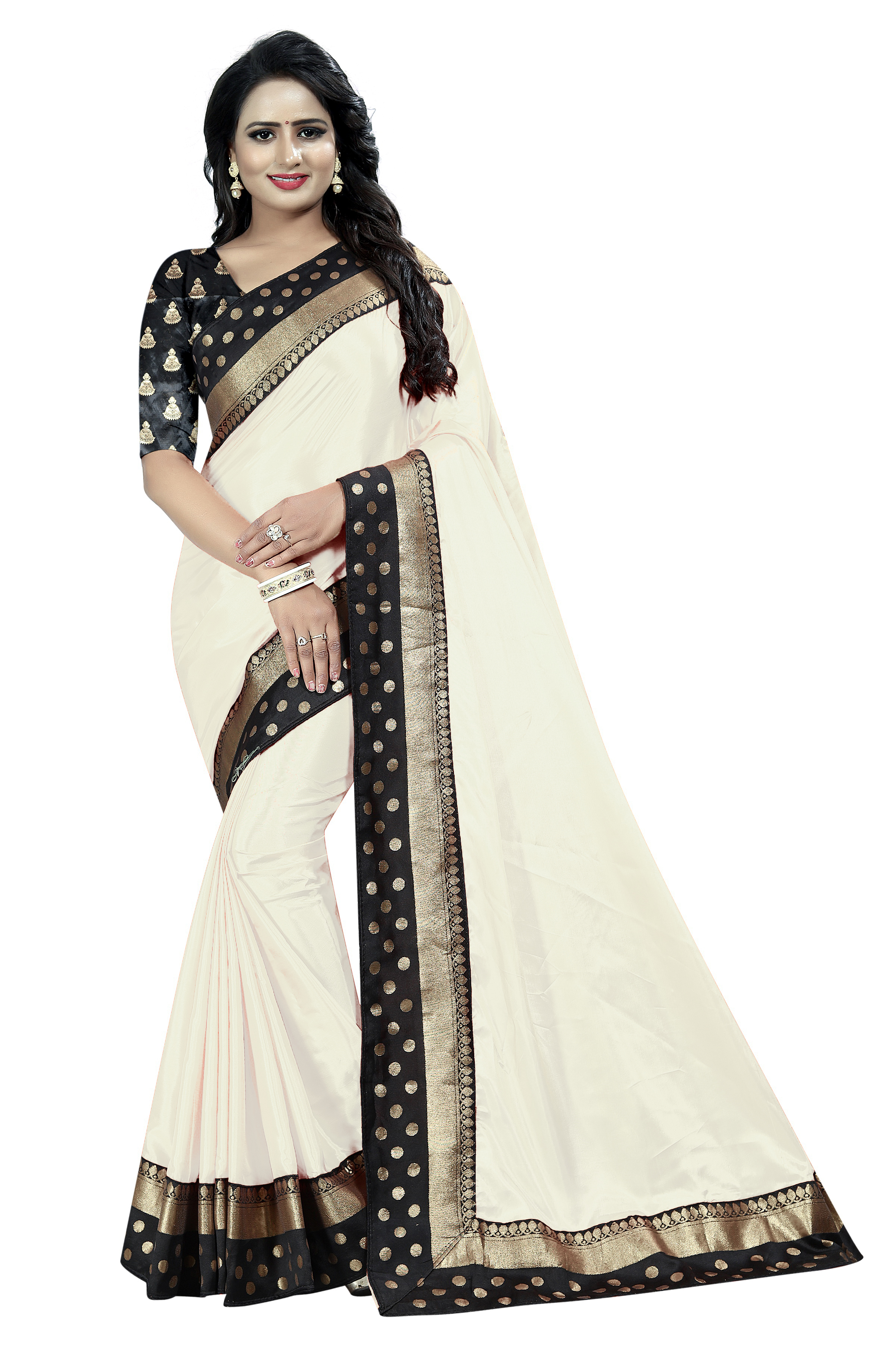 Paper Goli Silk Saree