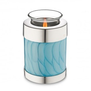 Tealight Pearl Blue