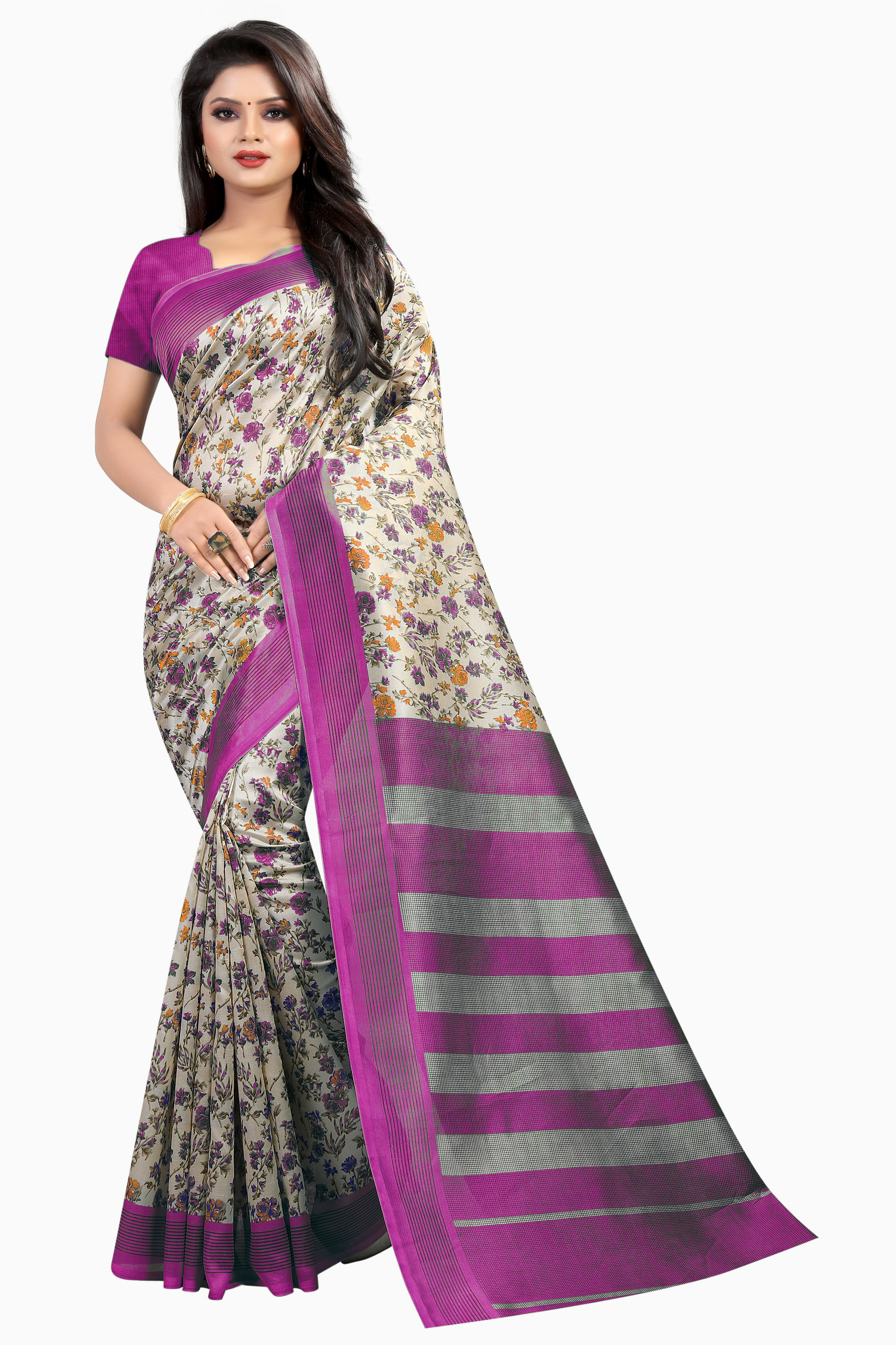 Kashmiri Silk saree
