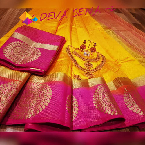 Devsena Kanjivaram Silk Saree
