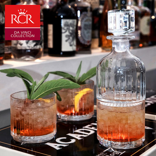 RCR Combo Set 1 Pc Decanter-345ml 2Pcs Glass-367ml