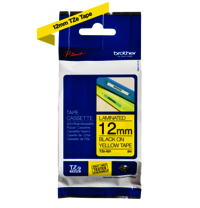 Brother Genuine Black on Yellow P-Touch Tape(TZe-631)