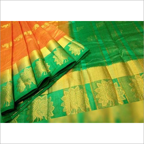 Star Peacock Kanjivaram Saree