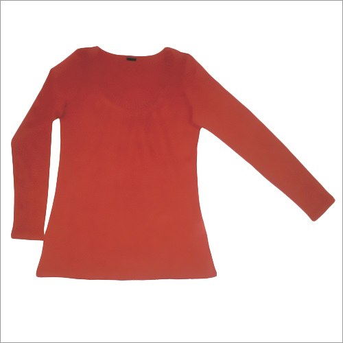 Ladies Knitted Full Sleeves Top