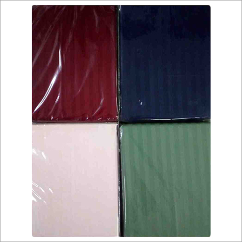 Satin Stripe Bed Sheet