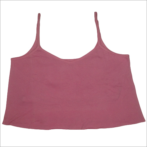 Ladies Stripped Tank Crop Top