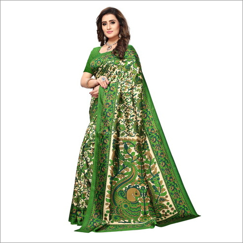 New Shabana Printed silk saree