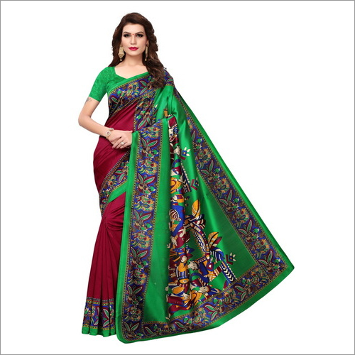 Shradda Printed silk Cotton saree
