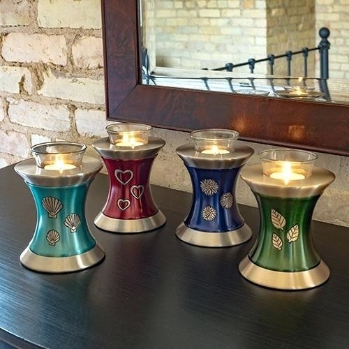 Set of Four Tealight Urn For Ashes