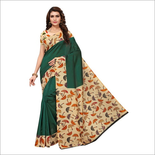 Umbrella Cotton Silk saree